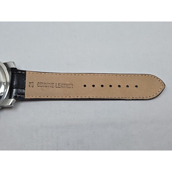 Joshua And Sons JS-28-01 Chronograph Quartz Watch Diamond Bezel Date New Battery - Picture 11 of 13